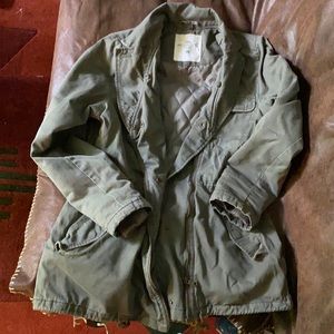 H&M cargo jacket sz 8